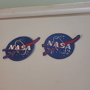 Set of Two NASA Patches